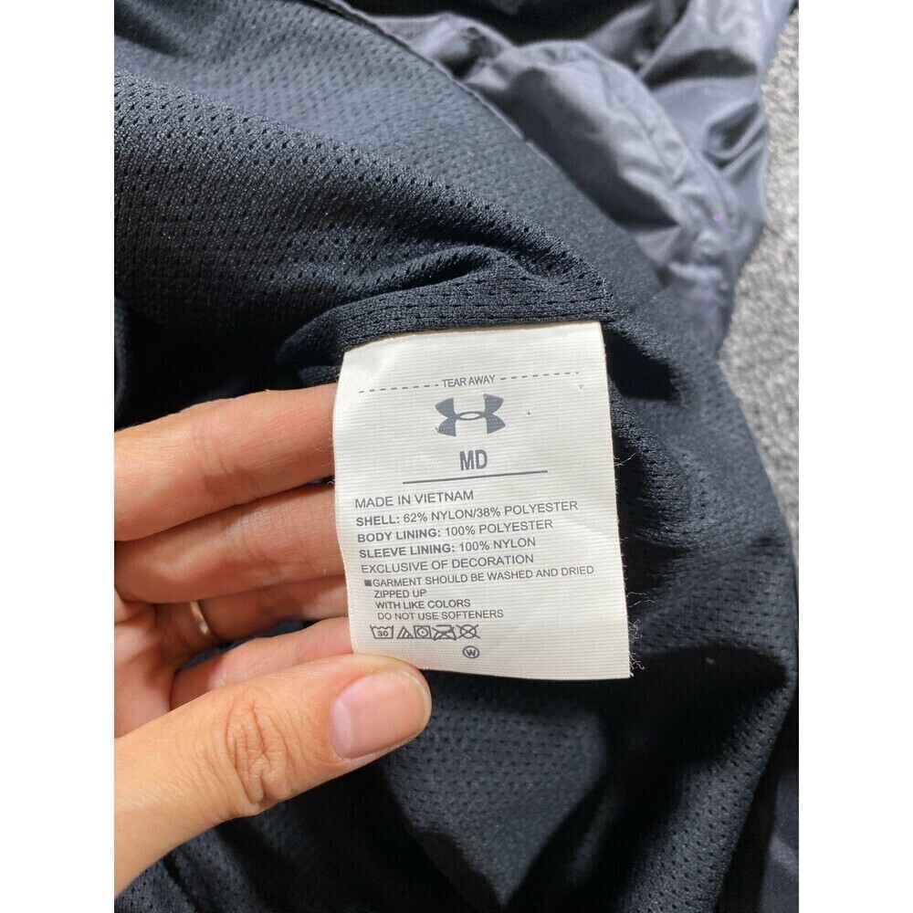 Under Armour UA Sportstyle Elite Parka Black 1306449 001 NWT Men's Size Medium - Picture 10 of 12